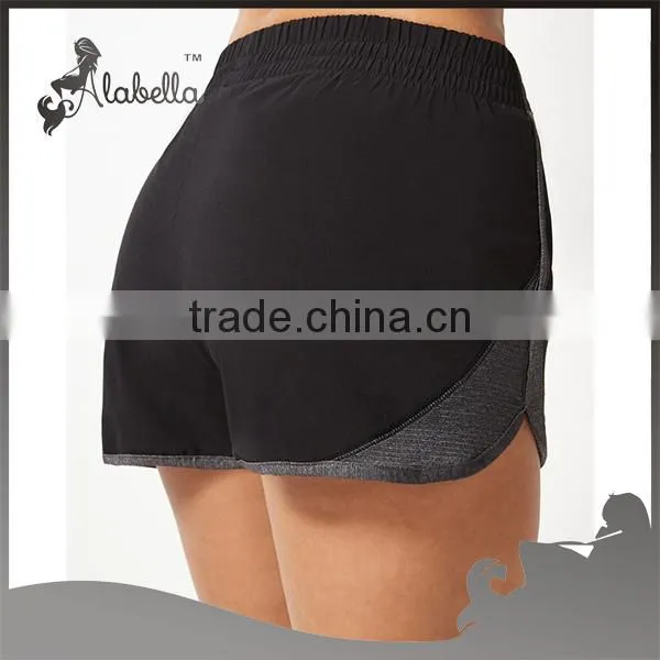 Custom wholesale women apparel fitness shorts yoga wear