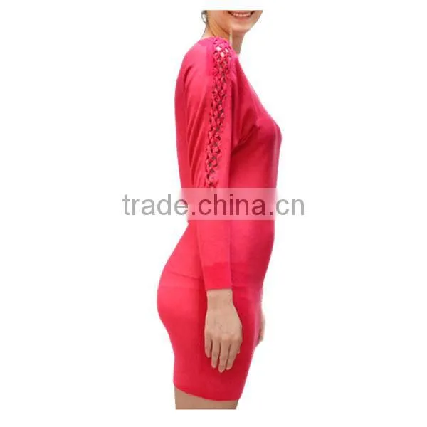 Knit pullover Pattern Sweater Dress