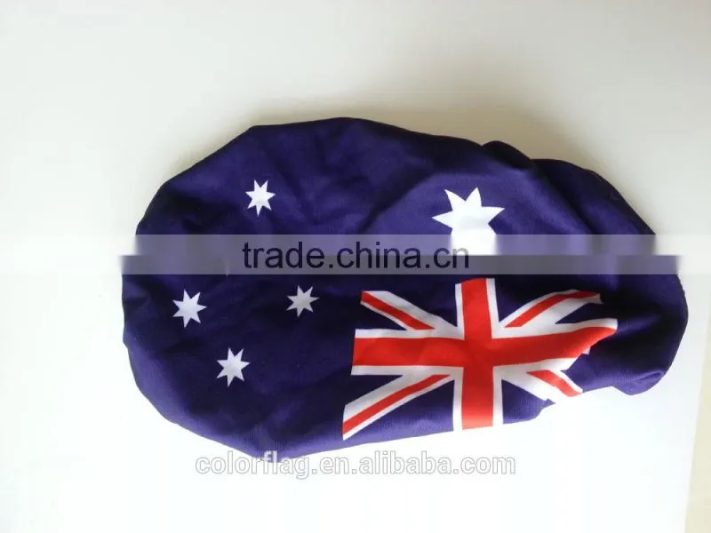 car wing mirror cover flag