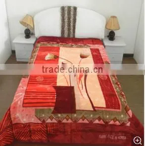 Wholesale 100% Polyester Raschel Mink Blanket