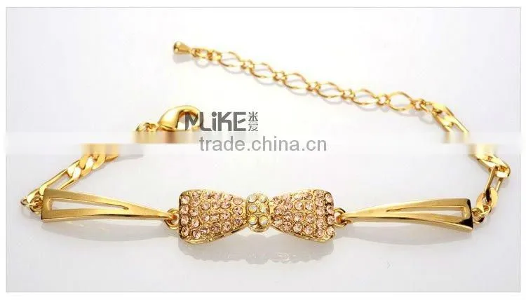 Bow-Tie 925 silver bracelet with Crystal M3007