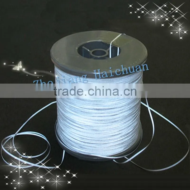 retro Reflective yarn,Single side reflective material