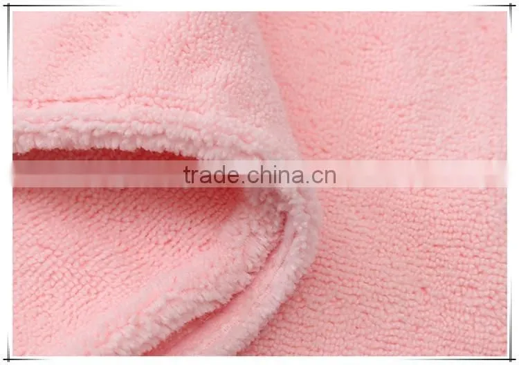 Embroidered logo turbie twist hair towel microfiber