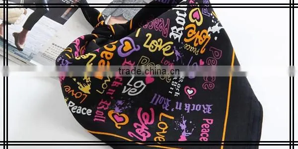 45cm*45cm Printing 100% Cotton Handkerchiefs
