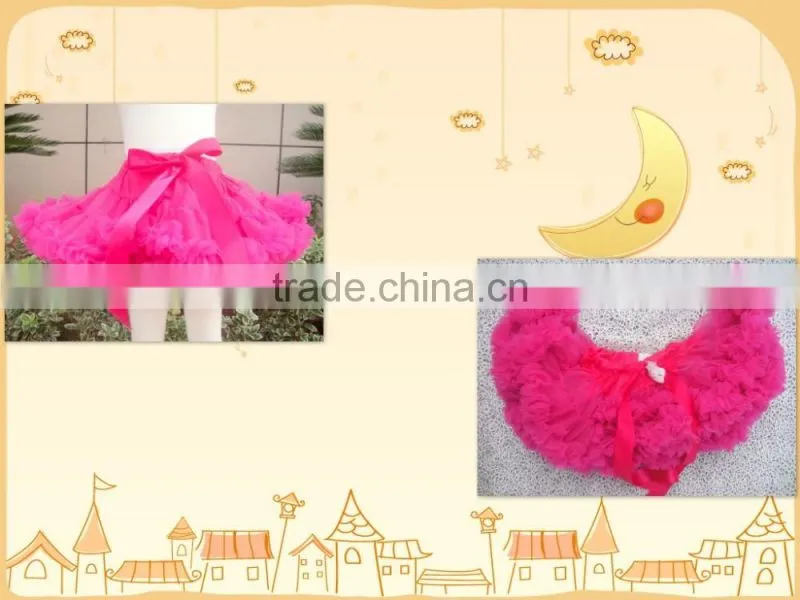 wholesale fluffy tutu skirt for girls,children tulle skirt, baby petti skirts MC6011902