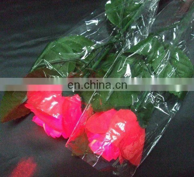 colorful Artificial rose flower with LED blinking light