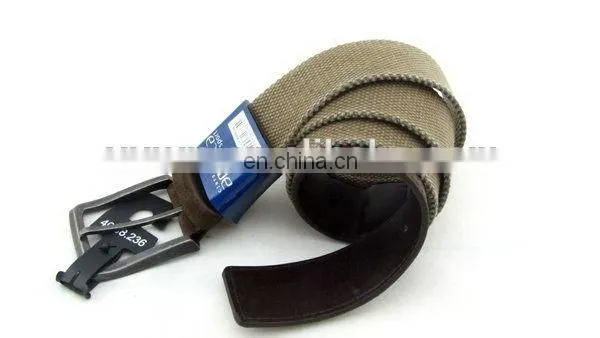 Fashion Canvas Belt With Leather For Men Waist Belt For Kids