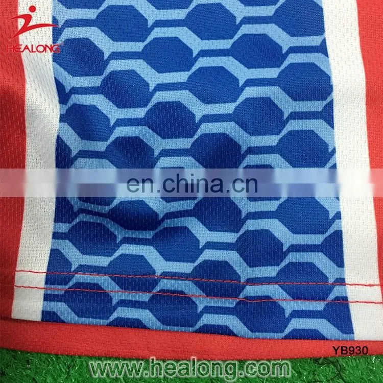 Subliamtion Team Set Reversible Shorts Sleeves Club Football Jersey Wear Suit
