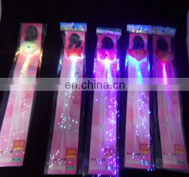 Children party tools blinking hair braid