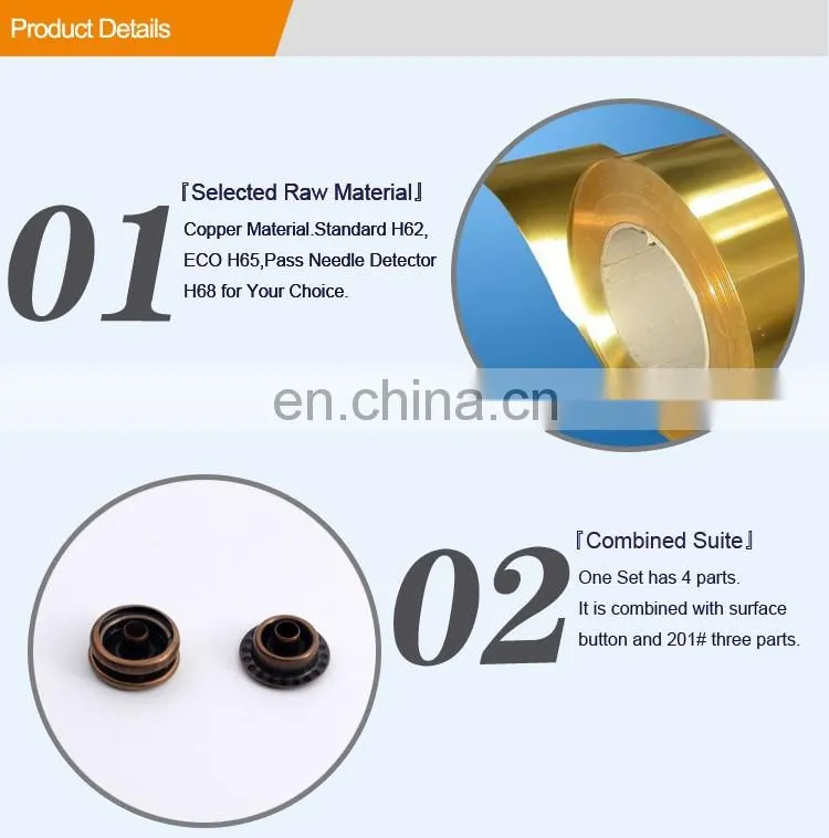 High Quality Press Snap Button for Clothing BM10205