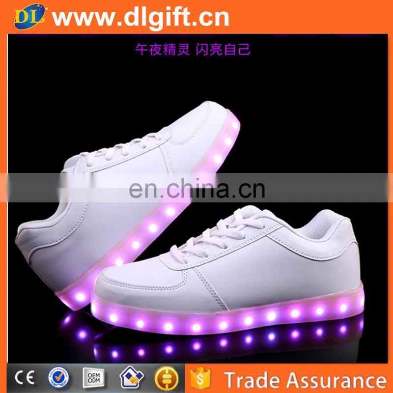 Australia sport adults rechargeable led flashing lights shoes