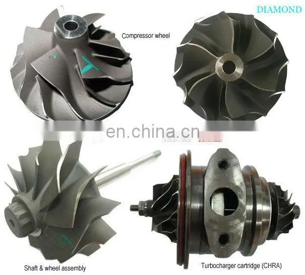 HX50 compressor wheel for turbocharger5303-970-0109 turbo wheel