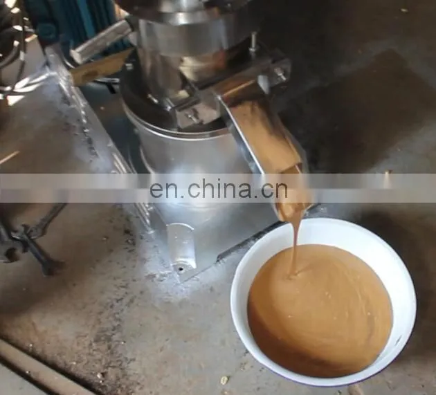 Stainless Steel Sesame Almond Nut Grinding Peanut Butter Making Machinery