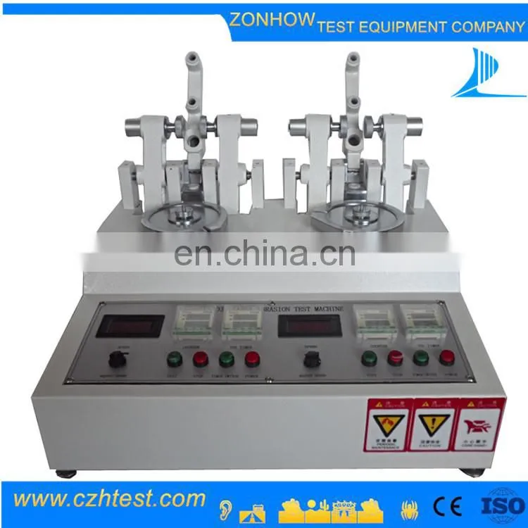 Factory hot sales plastic ink abrasion tester test machine painting testing