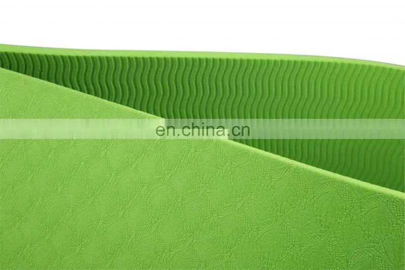 SGS REACH Confirm Non Slip Custom Print ECO PVC TPE CORK RUBBER yoga mat