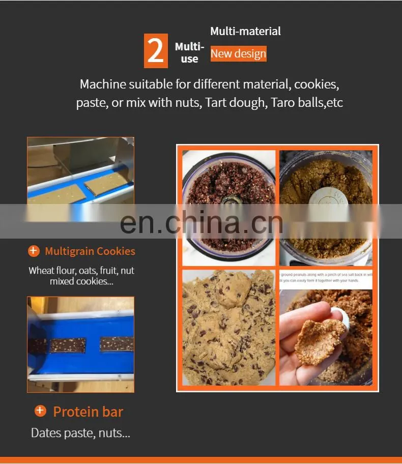 Commercial hot sales protein bar machine
