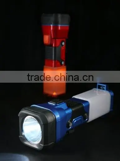 1W+7LED multi-function torch LED lamp