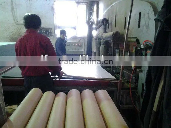 Hand grasps laminated floor