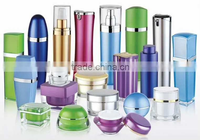 Tapered Acrylic Lotion Pump Bottle