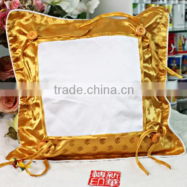 Custom Sublimation Heat Transfer Printing Pillowcase with Tassel 42*42cm