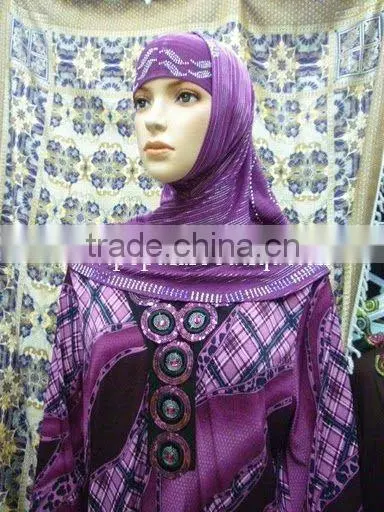 C254 Fashion Newest muslim abaya