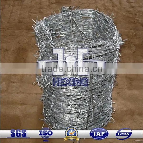hot dipped galvanized barbed wire/galvanized barbed wire