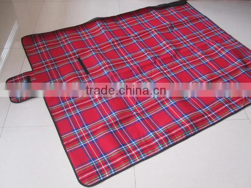 folded beach scooter sitting mat