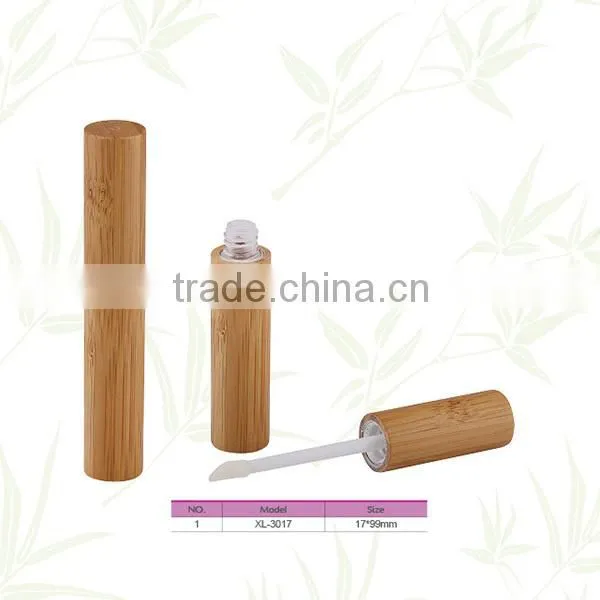 Professional bamboo lipgloss tube with high quality