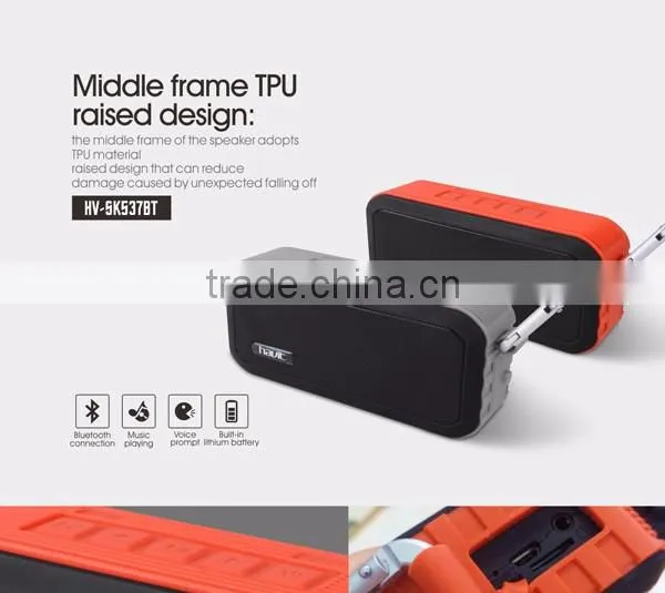 HAVIT HV-SK537BT wireles speaker water proof IPX6 bluetooth speaker 2016