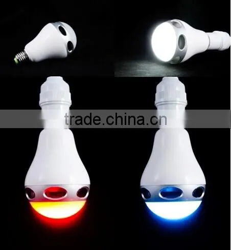 Home theater wireless speaker with led lamp support handsfree and multi functions