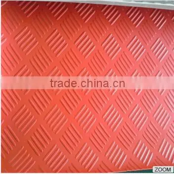 qingdao sale 3-5mm anti-slip rubber sheet ,checker rubber sheet