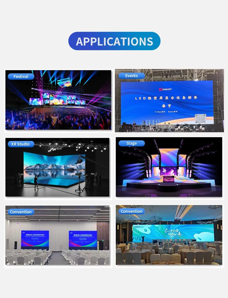 High Quality Full Color P3.91 Outdoor Waterproof Giant Led Video Wall Event Rental Stage Display Screen