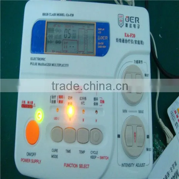 EA-F20 electro acupuncture stimulator with massage slipper