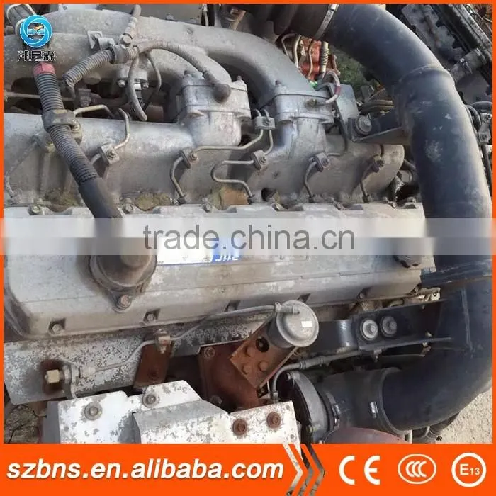 Japanese used truck J08C diesel engine and manual transmission with fine operation performance