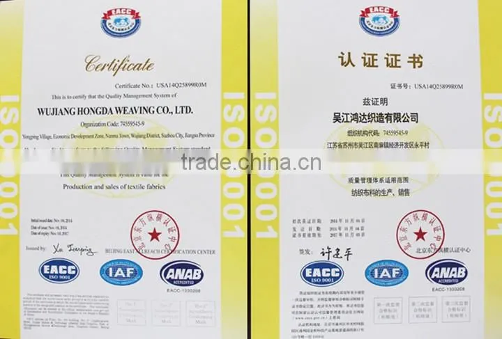 Polyester Oxford Fabric PVC Coated Bag's Fabric