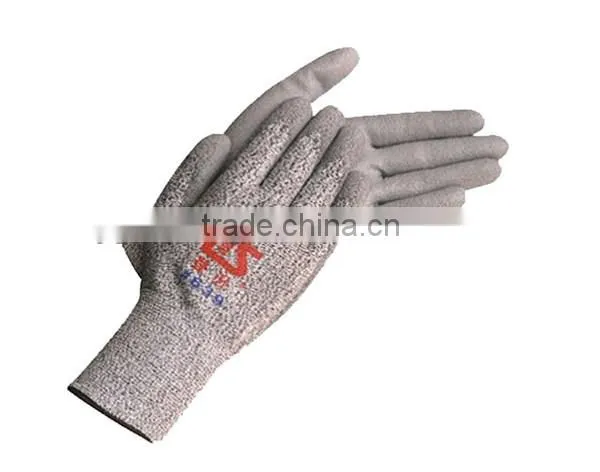 anti cut work gloves with PU coated