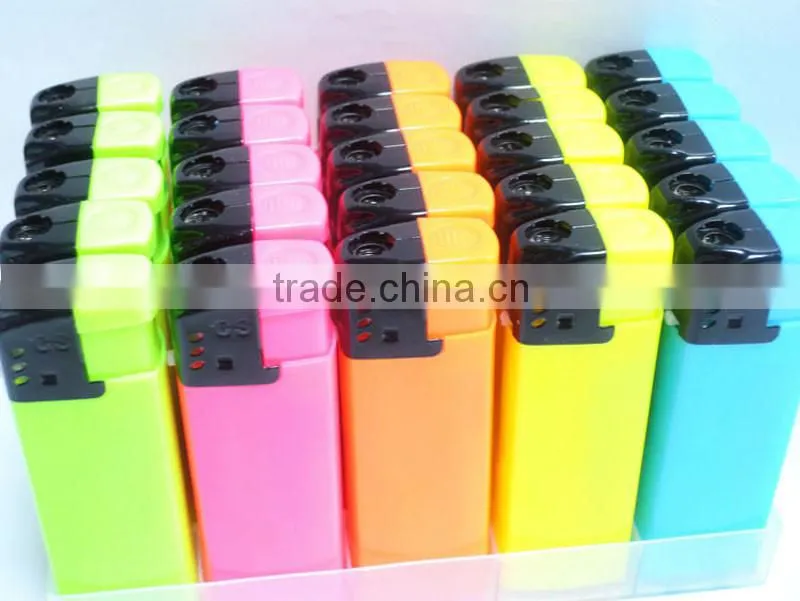 Mini size electronic style cigarette lighter windproof gas lighter refill valve