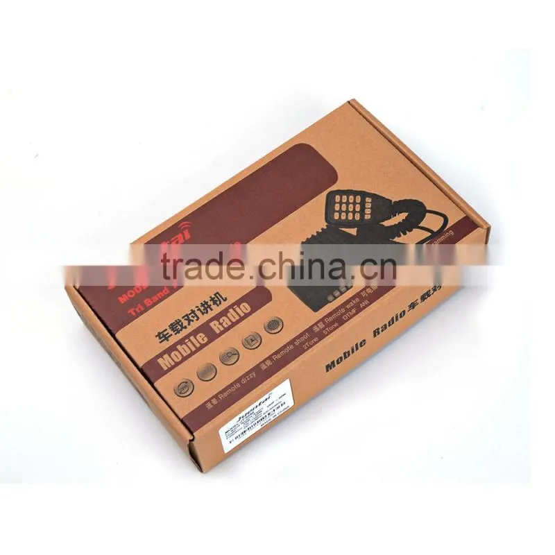 Juentai JT-6288 Mini 25Watts Tri-Band 136-174Mhz/240-160Mhz/400-480Mhz Mobile Transceiver