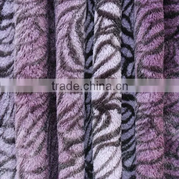 polyester plush fur fabric making soft oys
