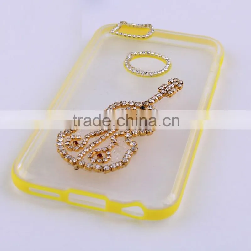 Wholesale Custom Plastic Clear Mobile Phone Case For christmas decoration