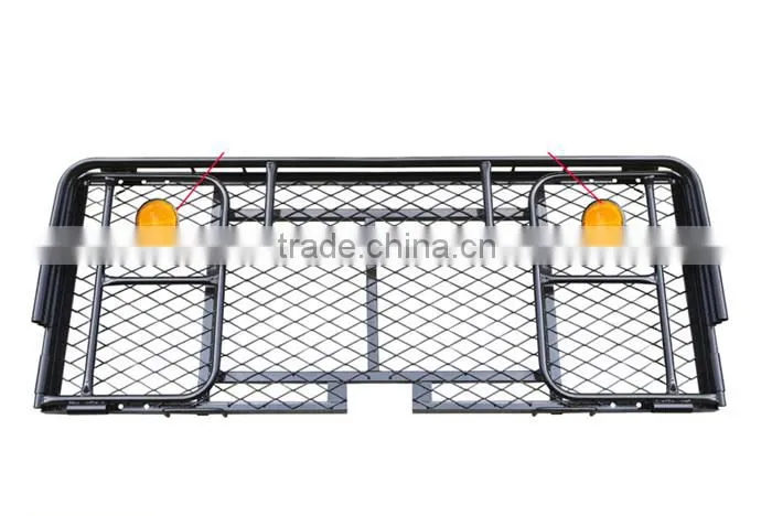 RS02 hitch receiver folding hitch mount cargo basket