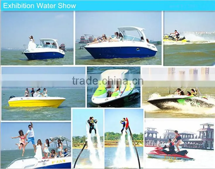 fast speed boat 15feet 4.6m fiberglass 200hp 1500cc CF motor boat jet yacht