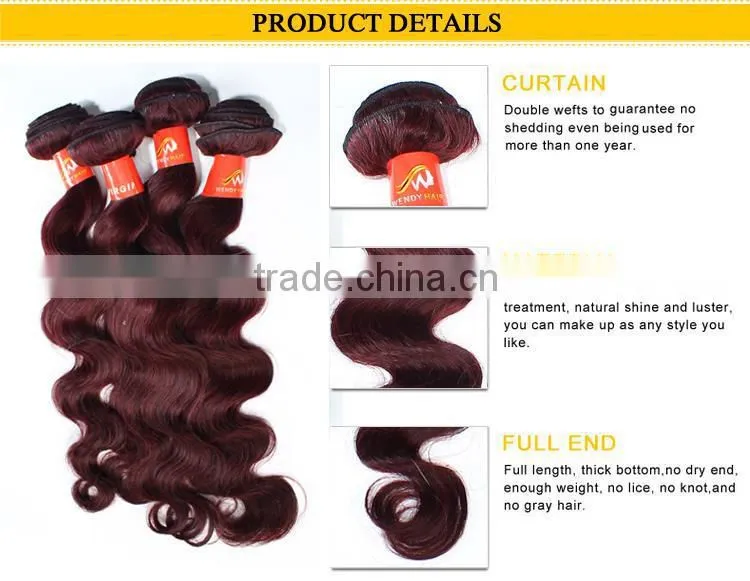 Hot selling Body Wave hair peruvian deep wave she's happy hair