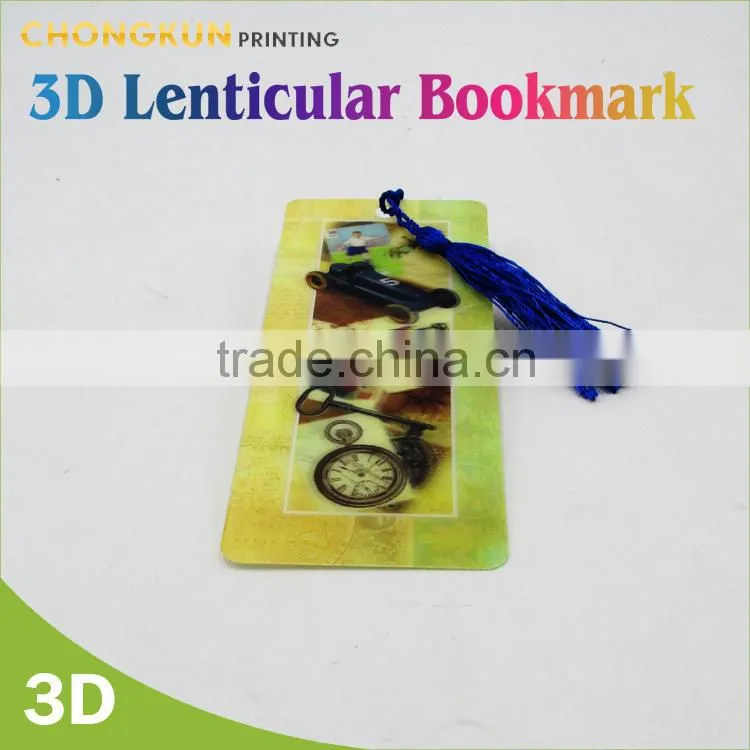 Custom made folding magnetic bookmark / fridge magnet bookmark