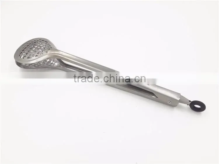 Stainless steel cooking tongs