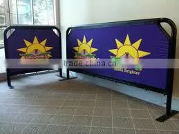 Cafe Wind Barrier With Customer Logo Printing