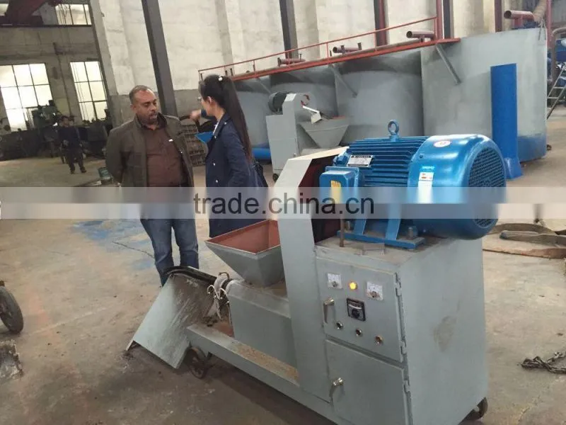 Hexagon type charcoal machine /sawdust briquette pressing machine