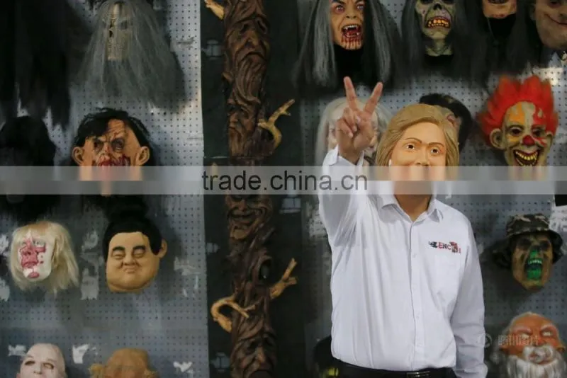 Hillary Clinton Rubber Mask 2016 President Candidate Mask Hillary Clinton Face Mask
