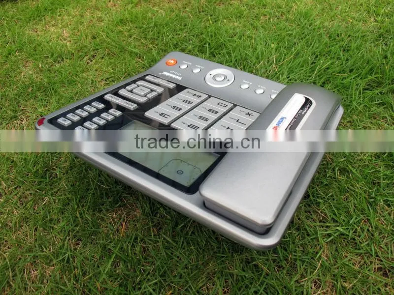 Factory direct lcd backlight auto redial desktop wired telephone