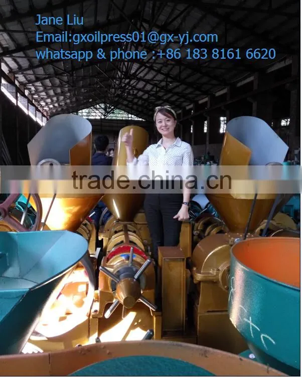 NEW condition and rapeseed oil usage 500kgs per hour oil press